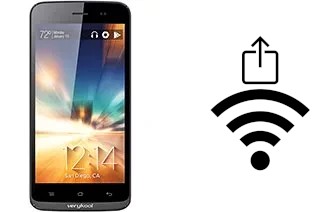 Generar QR con la clave Wifi en un verykool s5017 Dorado