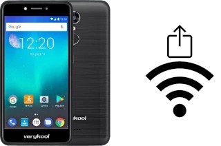 Generar QR con la clave Wifi en un verykool s5205 Orion Pro