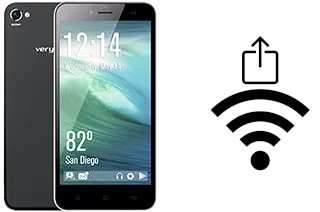 Generar QR con la clave Wifi en un verykool s5518 Maverick