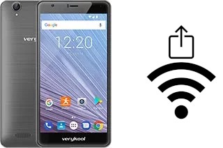 Generar QR con la clave Wifi en un verykool s6005X Cyprus Pro