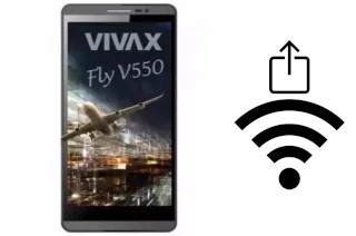 Generar QR con la clave Wifi en un Vivax Fly V550