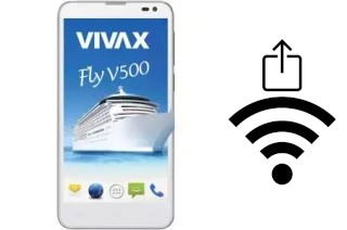 Generar QR con la clave Wifi en un Vivax Smart Fly V500