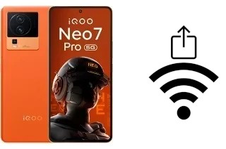 Cómo generar un código QR con la contraseña Wifi en un vivo iQOO Neo 7 Pro