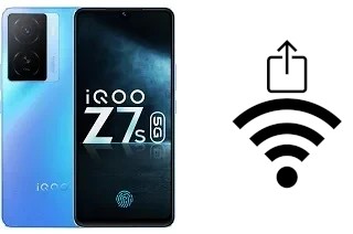 Generar QR con la clave Wifi en un vivo iQOO Z7s