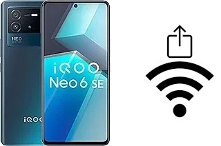 Generar QR con la clave Wifi en un vivo iQOO Neo6 SE