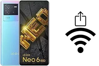 Generar QR con la clave Wifi en un vivo iQOO Neo 6