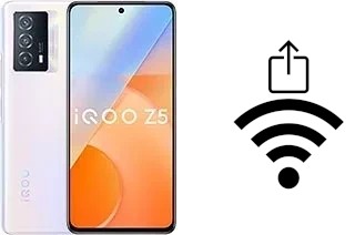 Generar QR con la clave Wifi en un vivo iQOO Z5