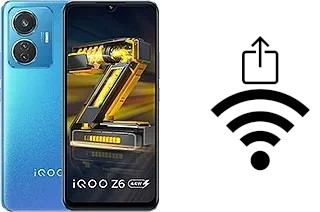 Generar QR con la clave Wifi en un vivo iQOO Z6 44W