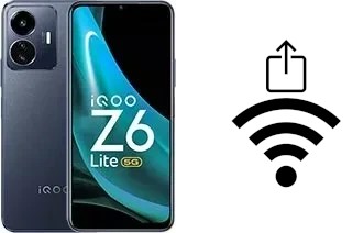 Generar QR con la clave Wifi en un vivo iQOO Z6 Lite