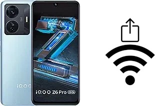 Generar QR con la clave Wifi en un vivo iQOO Z6 Pro