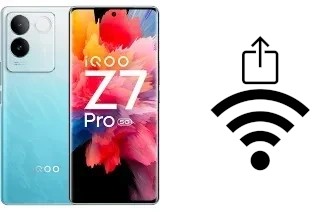 Generar QR con la clave Wifi en un vivo iQOO Z7 Pro