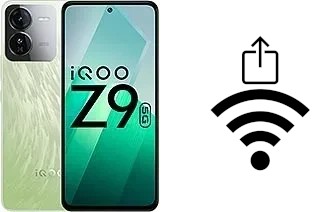 Cómo generar un código QR con la contraseña Wifi en un vivo iQOO Z9