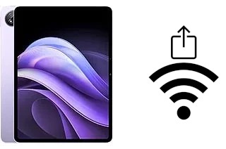 Cómo generar un código QR con la contraseña Wifi en un vivo Pad3