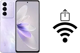 Cómo generar un código QR con la contraseña Wifi en un vivo V27e