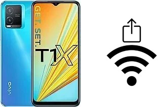 Generar QR con la clave Wifi en un vivo T1x (India)