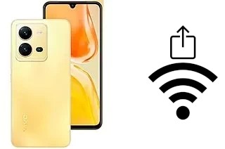 Generar QR con la clave Wifi en un vivo V25