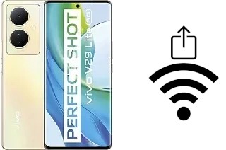 Generar QR con la clave Wifi en un vivo V29 Lite