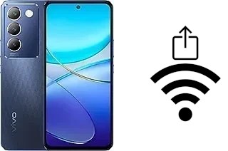 Generar QR con la clave Wifi en un vivo V40 SE