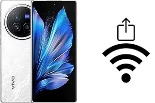 Cómo generar un código QR con la contraseña Wifi en un vivo X Fold3 Pro