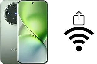 Generar QR con la clave Wifi en un vivo X200 Pro mini