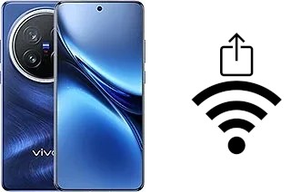 Generar QR con la clave Wifi en un vivo X200 Pro