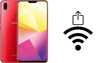 Generar QR con la clave Wifi en un vivo X21i