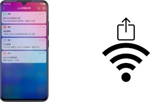 Generar QR con la clave Wifi en un Vivo X21s