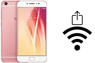 Generar QR con la clave Wifi en un vivo X7 Plus