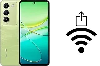 Cómo generar un código QR con la contraseña Wifi en un vivo Y100 4G