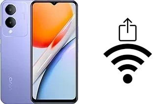 Cómo generar un código QR con la contraseña Wifi en un vivo Y36i