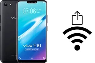 Generar QR con la clave Wifi en un vivo Y81