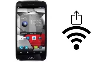 Generar QR con la clave Wifi en un Vizio VP800