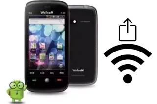 Generar QR con la clave Wifi en un WellcoM A86