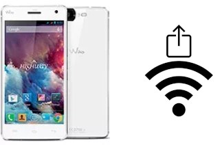 Generar QR con la clave Wifi en un Wiko Highway