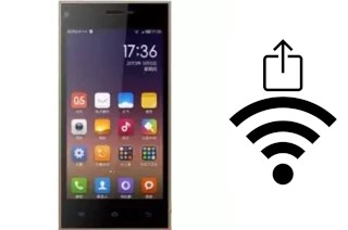 Generar QR con la clave Wifi en un Winds Note Wonder