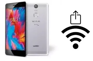 Generar QR con la clave Wifi en un Wolder Wiam 65 Lite