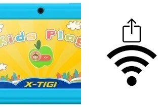 Generar QR con la clave Wifi en un X-TIGI KIDS Tab