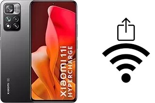 Cómo generar un código QR con la contraseña Wifi en un Xiaomi 11i HyperCharge