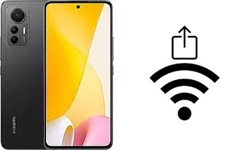 Generar QR con la clave Wifi en un Xiaomi 12 Lite