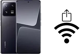 Generar QR con la clave Wifi en un Xiaomi 13 Pro