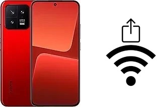 Generar QR con la clave Wifi en un Xiaomi 13