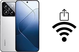 Cómo generar un código QR con la contraseña Wifi en un Xiaomi 14