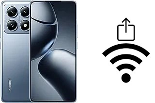 Cómo generar un código QR con la contraseña Wifi en un Xiaomi 14T Pro