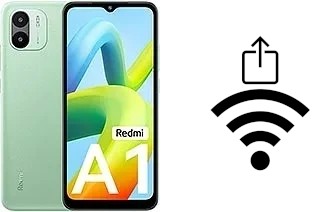 Generar QR con la clave Wifi en un Xiaomi Redmi A1