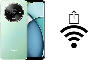 Cómo generar un código QR con la contraseña Wifi en un Xiaomi Redmi A3x