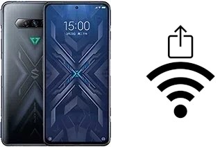 Cómo generar un código QR con la contraseña Wifi en un Xiaomi Black Shark 4 Pro