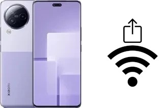 Generar QR con la clave Wifi en un Xiaomi Civi 3