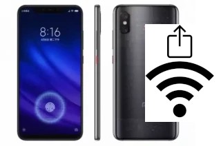 Generar QR con la clave Wifi en un Xiaomi Mi 8 Screen Fingerprint Edition