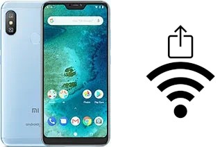 Generar QR con la clave Wifi en un Xiaomi Mi A2 Lite (Redmi 6 Pro)