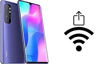 Generar QR con la clave Wifi en un Xiaomi Mi Note 10 Lite